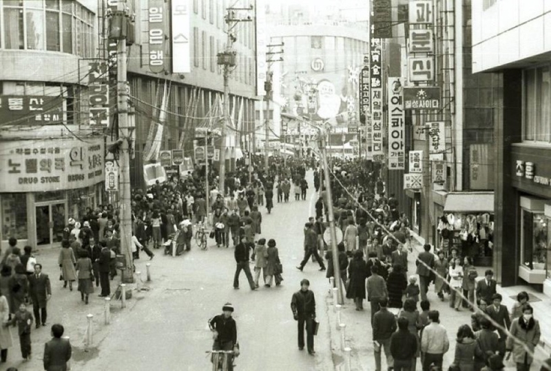 1976, 명동 전경